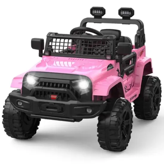 12V Electric Ride Car for Kids with Remote Control, Ride Toy for Boys Girls Ages 3+ image {8}
