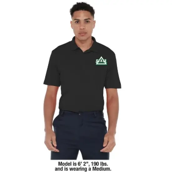 Men's Delta State University Adult Polo Left Chest Logo image {2}