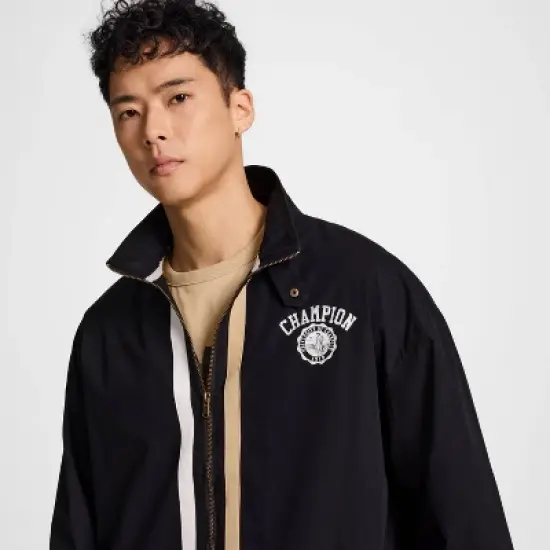 Champion Men's Homeroom Full Zip Jacket - Black image {4}
