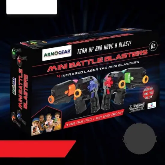 ArmoGear Portable Laser Tag Blasters Set of 4 image {1}