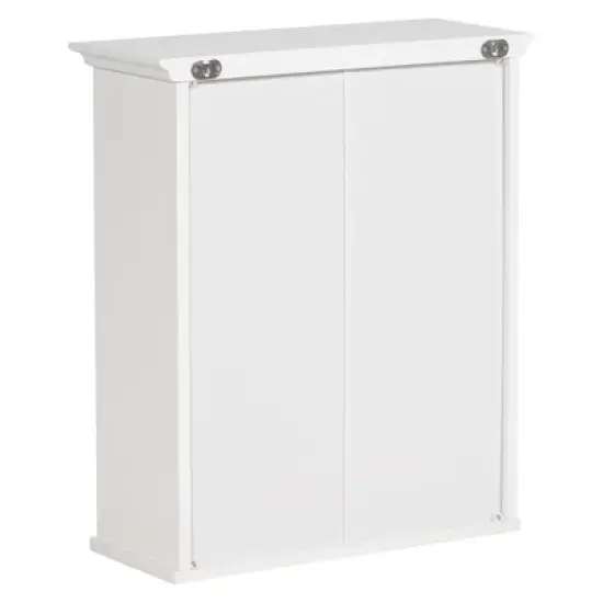 Symphony Wall Cabinet White - Elegant Home Fashions image {1}