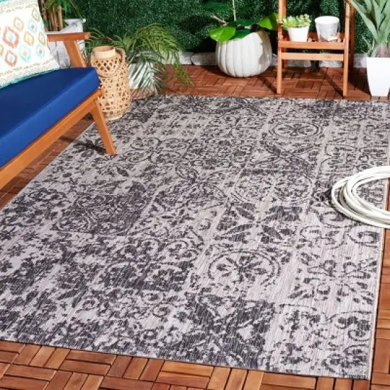 Courtyard CY8076 Power Loomed Area Rug - Safavieh image {1}