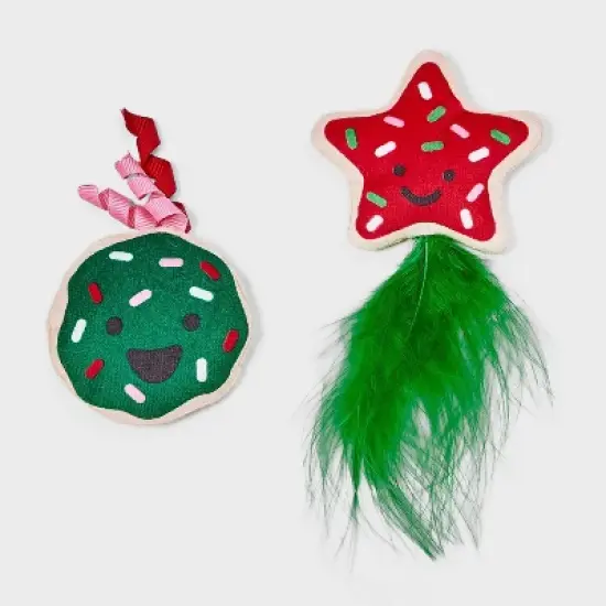 Jolly Cookies Cat Plush Toy Set - 2pcs - Boots & Barkley&trade; image {3}