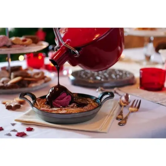 STAUB Cast Iron 6-inch Round Gratin Baking Dish image {2}