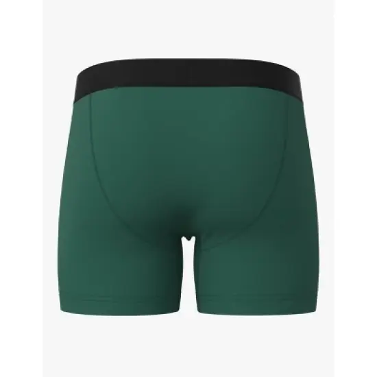 Men's Trees/Solids Boxer Briefs 4pk - Original Use&trade; Green image {8}
