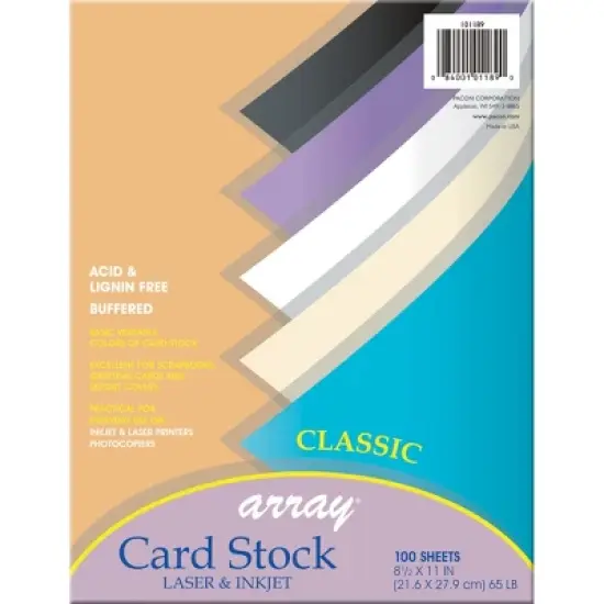 Pacon Card Stock, 8.5" x 11" image {6}