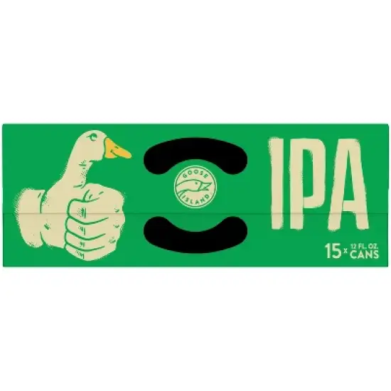 Goose Island IPA Beer - 15pk/12 fl oz Cans image {5}