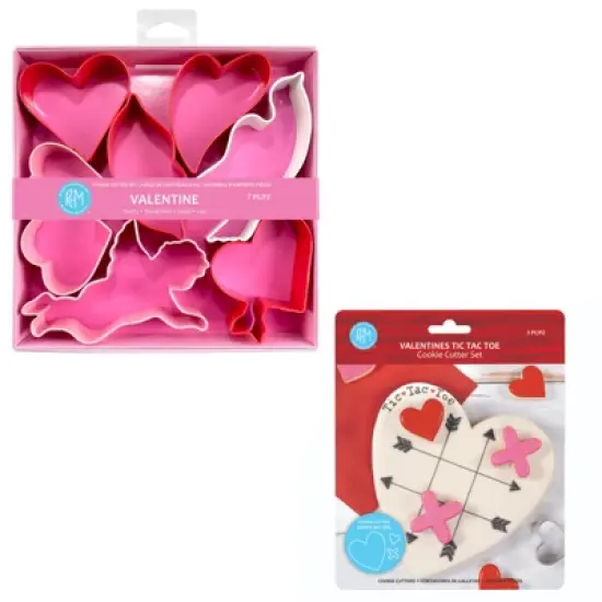 R&M International Valentine Cookie Cutter Set, 10 Piece image {3}