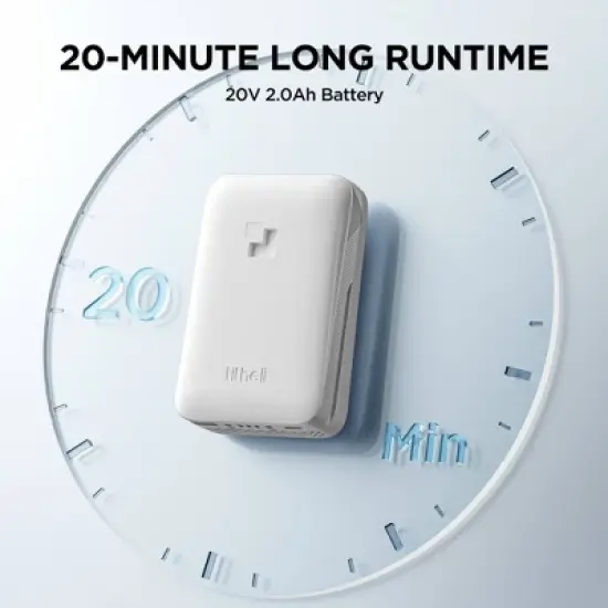 Litheli 20v 2.0Ah Battery Powered Cordless Leaf Blower image {7}