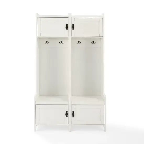 2pc Fremont Entryway Kit Two Towers White - Crosley image {1}