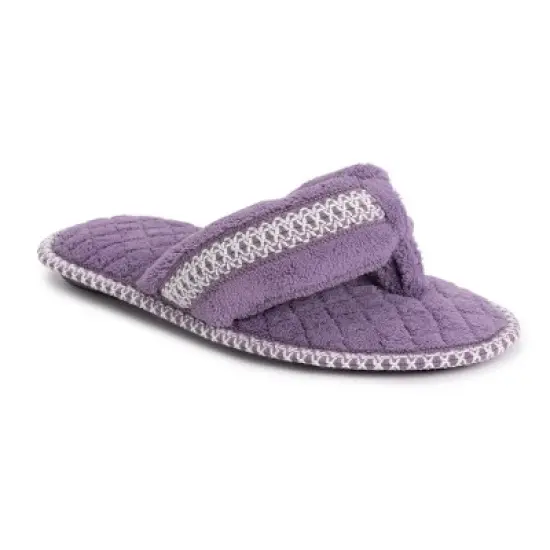MUK LUKS Women's Darlene Thong Slipper image {11}