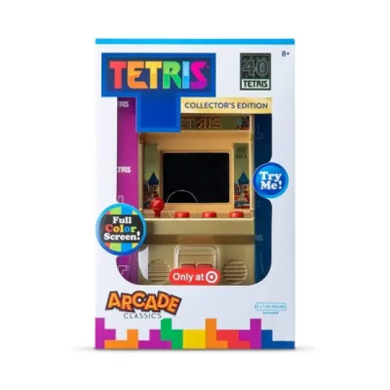 Tetris Arcade Classic Handheld Game: Electronic Puzzle, Single Player, Sound Effects, Creative Thinking image {3}