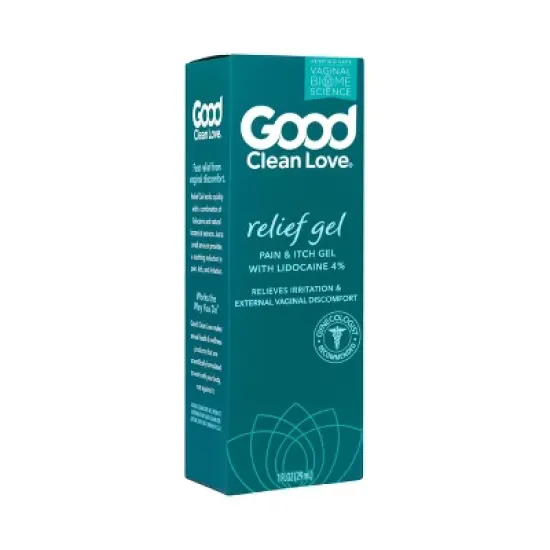 Good Clean Love Pain and Itch Relief Gel - 1fl oz. image {3}