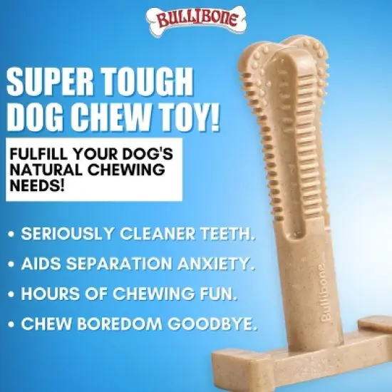 Bullibone Superbrush Chew Toy for Large Dogs image {1}