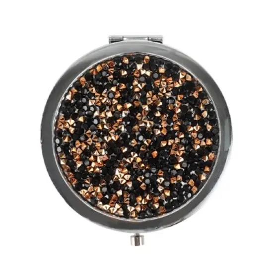 Unique Bargains Foldable Compact Makeup Mirror 1 Pc image {3}