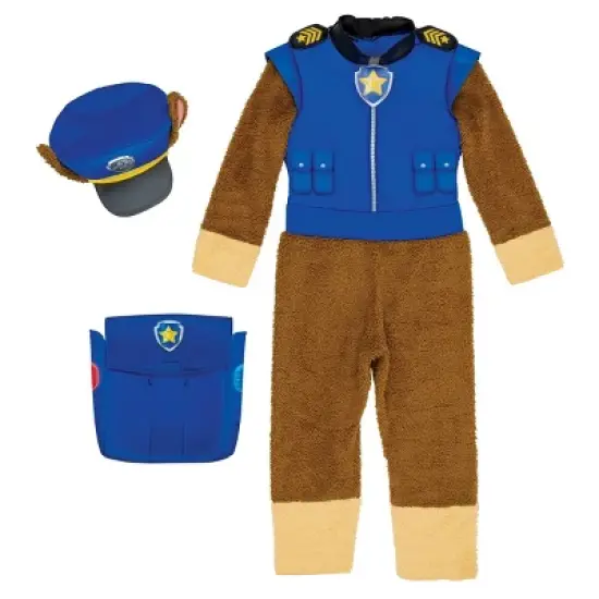PAW Patrol Nickelodeon Boys' Chase Deluxe Costume Jumpsuit image {2}