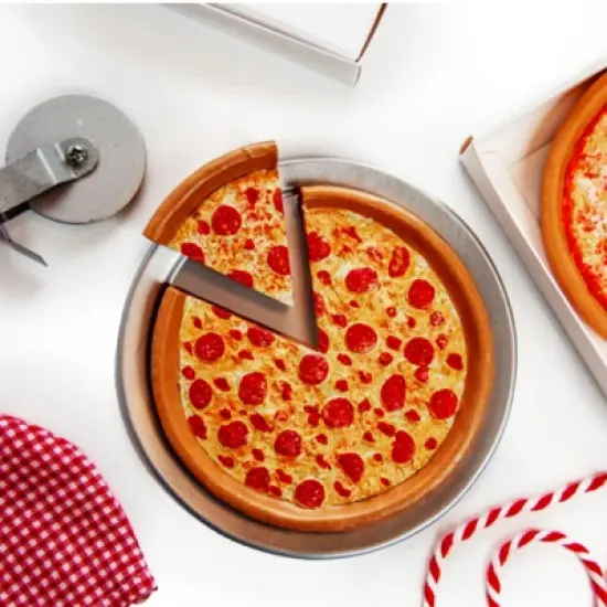 The Queen's Treasures 18 In Doll 9 Pc Pizza Party Food Accessory Play Set image {5}