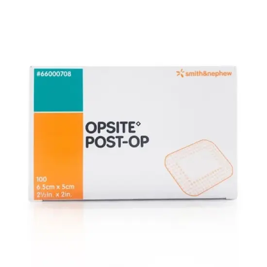 OpSite 66000708 Post Op 2 in. x 2 1/2 in. (Box of 100) image {3}