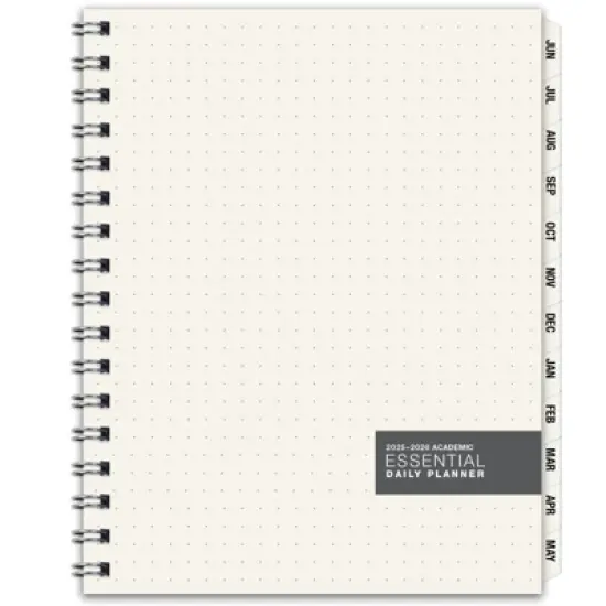 Global Printed Products Essential Monthly & Weekly Planner 8.5" x 11" AY 2025-2026 image {6}