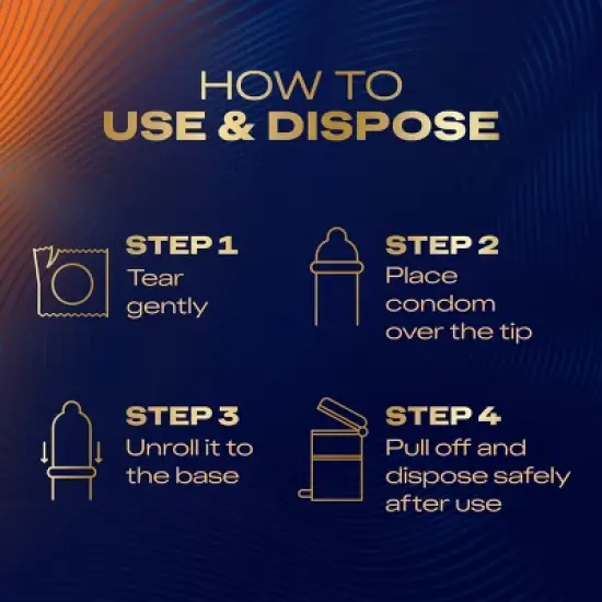 Durex Intense Premium Non-Latex Condoms image {6}