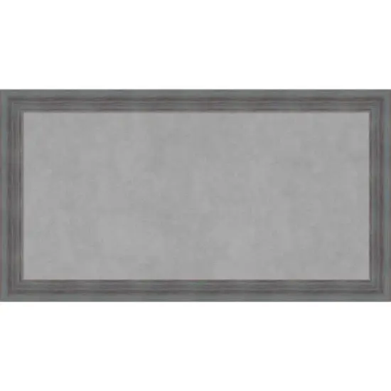 Amanti Art Dixie Grey Rustic Wood Framed Magnetic Board image {5}
