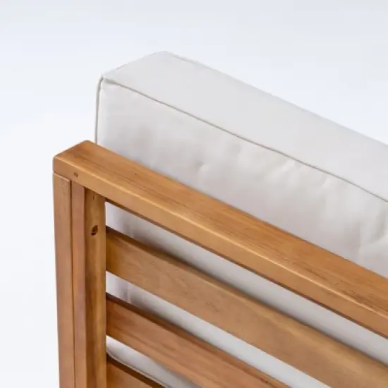 INFURNIC Patio Seating Sets Modern Outdoor Furniture Set Featuring Unique Design,Perfect for Gardens, Living Spaces, Beige, 30.25"*30.25"*26.5" image {4}