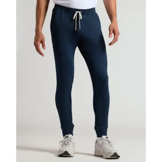 Men's Dark Heather Navy Active Joggers - True Classic image {11}