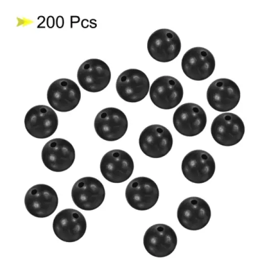 Unique Bargains Fishing Beads, Soft Plastic Fishing Bait Eggs Rig Bead Tackle Tool image {2}