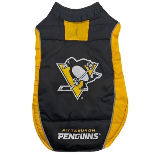 NHL Pittsburgh Penguins Pets Puffer Vest image {3}