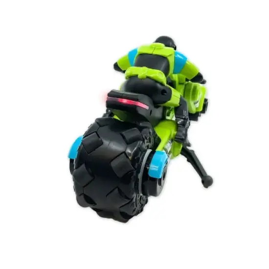 Flipo Hurricane Drifter Remote Control Stunt Drift Bike Motorcycle Racing Vehicle With Riding Figure image {1}