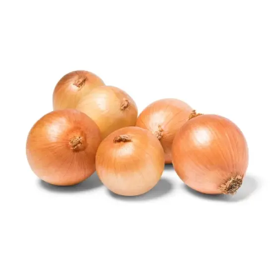 Fresh Organic Yellow Onions - 2lb image {4}