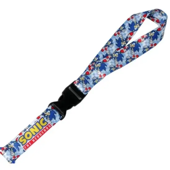 Sonic The Hedgehog Wrist Lanyard Hand Or Wrist Key Lanyard Strap image {2}