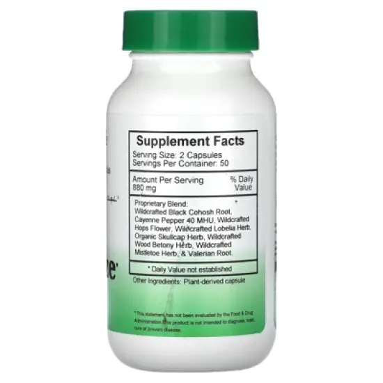 Christopher's Original Formulas Relax-Eze, 440 mg, 100 Vegetarian Caps image {1}