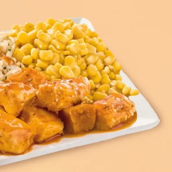 Evol Plated Meals Frozen Adobo Chicken with Elote Corn - 11.5oz image {1}