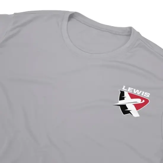 Men's Lewis University Men's Sport Active T-Shirt Left Chest Logo image {4}