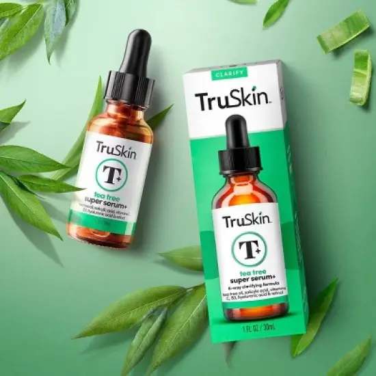 TruSkin Tea Tree Oil Acne Treatment Serum - 1 fl oz image {7}