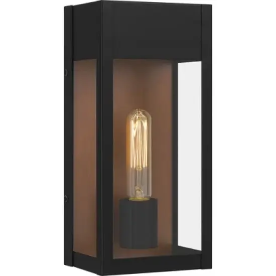 Quoizel Lighting  - Maren - 1-Light Medium Outdoor Wall Lantern, Matte Black image {4}