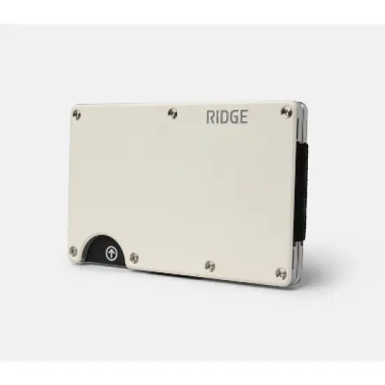 Ridge Wallet - Monaco White - Cash Strap image {2}