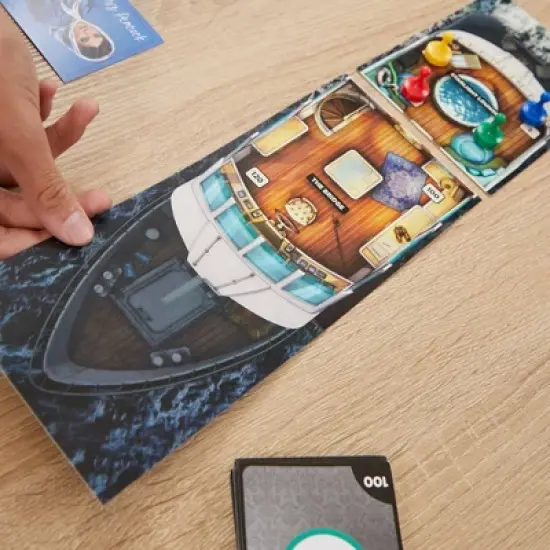 Clue Escape Sabotage on the Seas Board Game image {6}