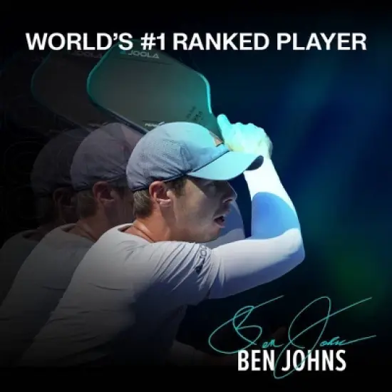 Joola 16.5'' Okkoto Traditional Pickleball Paddle - Yellow: Carbon Fiber Racquet image {5}