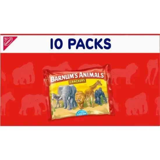 Barnum's Animals Crackers Multipack Cookies - 10oz/10ct image {10}