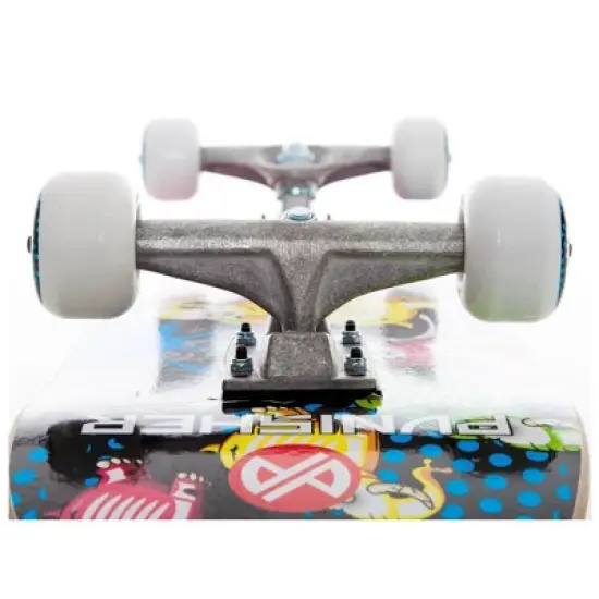 Punisher Skateboards Elephantasm Complete 31-Inch Skateboard with Canadian Maple, Black image {2}