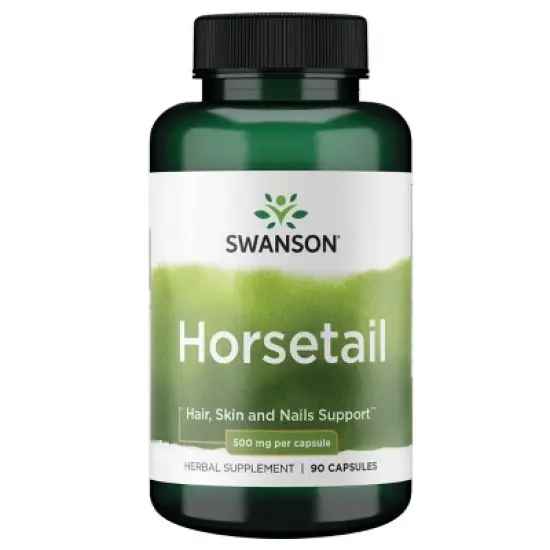 Swanson Herbal Supplements Horsetail 500 mg 90 Caps image {4}