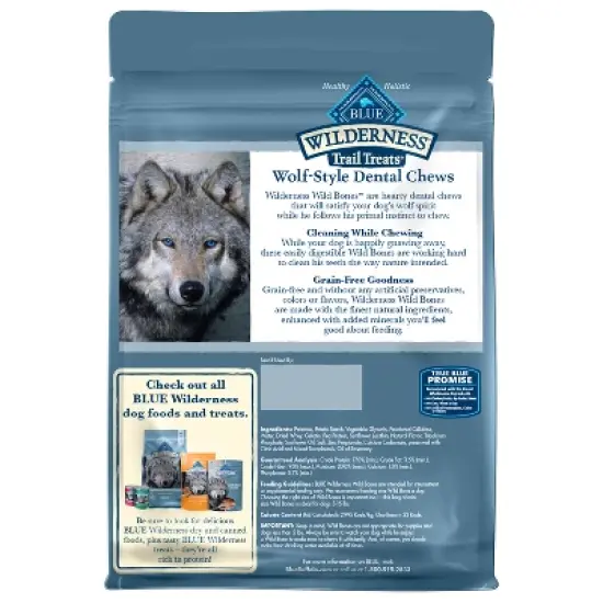 Blue Buffalo Wilderness Bones Mini Dog Treats - 27oz image {1}