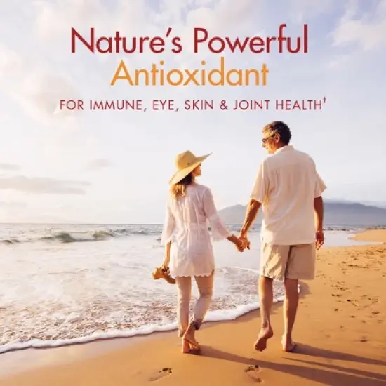 BioAstin Supreme Hawaiian Astaxanthin - Antioxidant Supplement with Vitamin E - Farm-Direct Eye, Joint & Immune Support - 6 mg, 60 Vegan Softgels image {6}