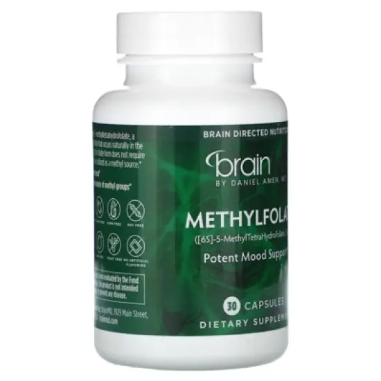 BrainMD Methylfolate, 5,000 mcg , 30 Capsules image {3}
