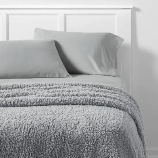 Sherpa Bed Blanket - Room Essentials image {1}