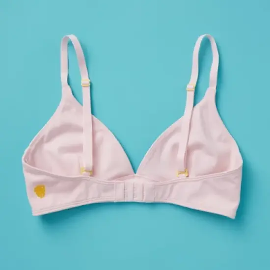 Yellowberry Girls' Triangle Full-Coverage Bra with Convertible Straps image {1}