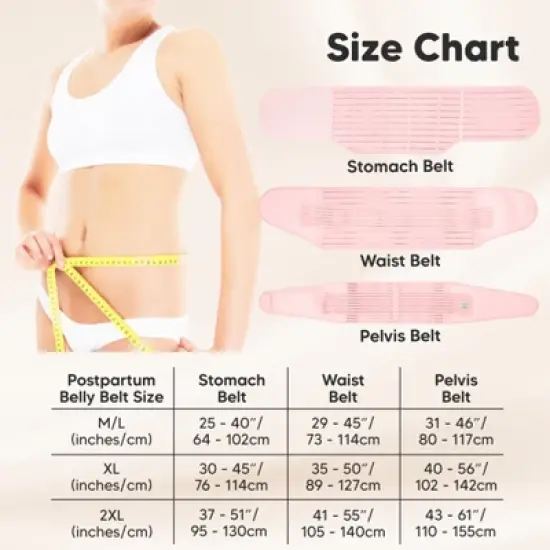 Revive 3 in 1 Postpartum Belly Band Wrap, Post Partum Recovery, Postpartum Waist Binder Shapewear image {5}