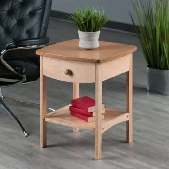 Claire Nightstand Accent Table Natural - Winsome image {7}